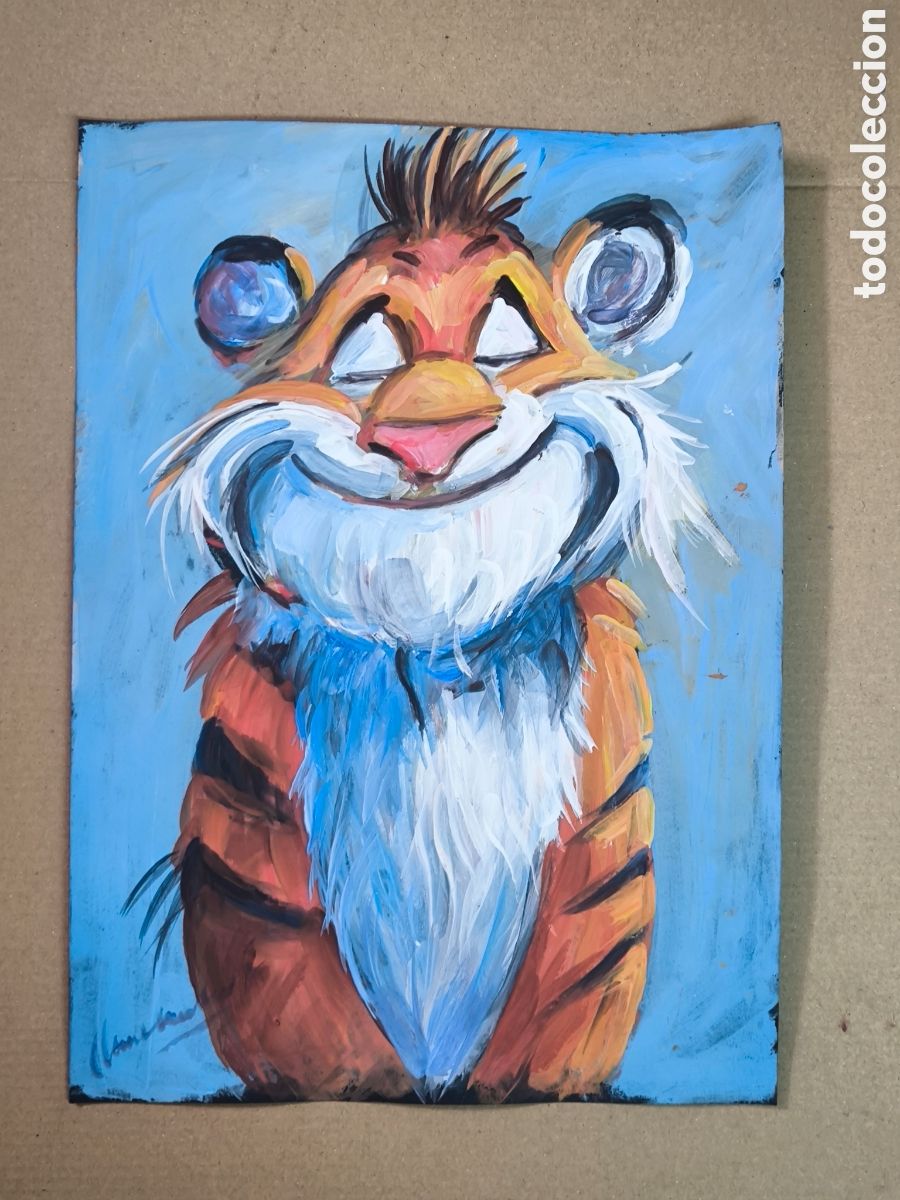 Arte: Tigre ( impresionismo ) - Foto 3
