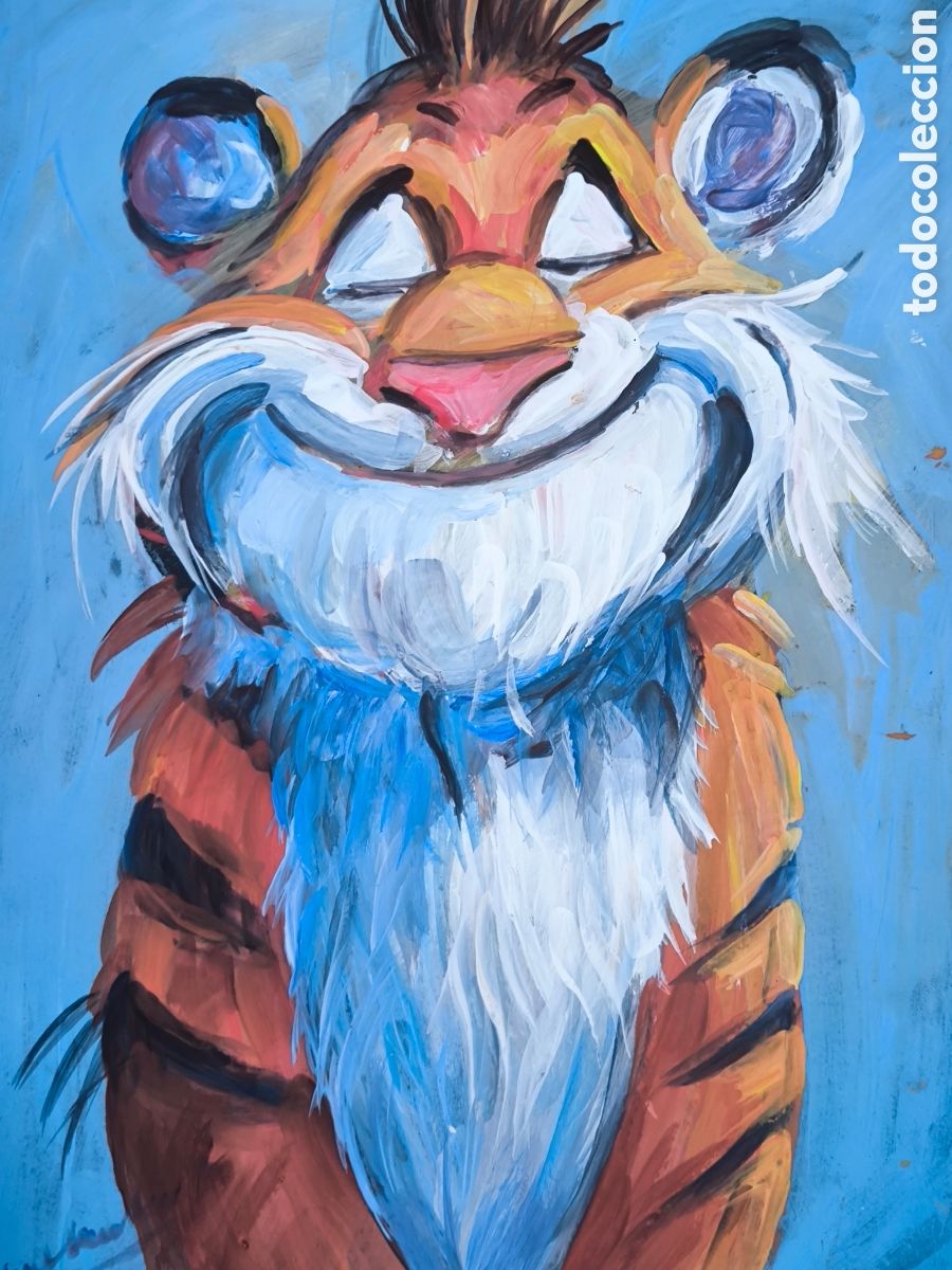 Arte: Tigre ( impresionismo ) - Foto 4