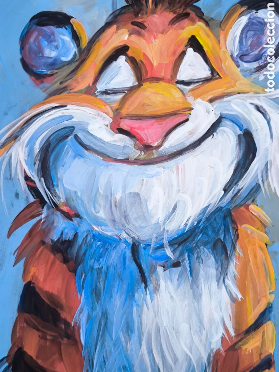 Arte: Tigre ( impresionismo ) - Foto 5