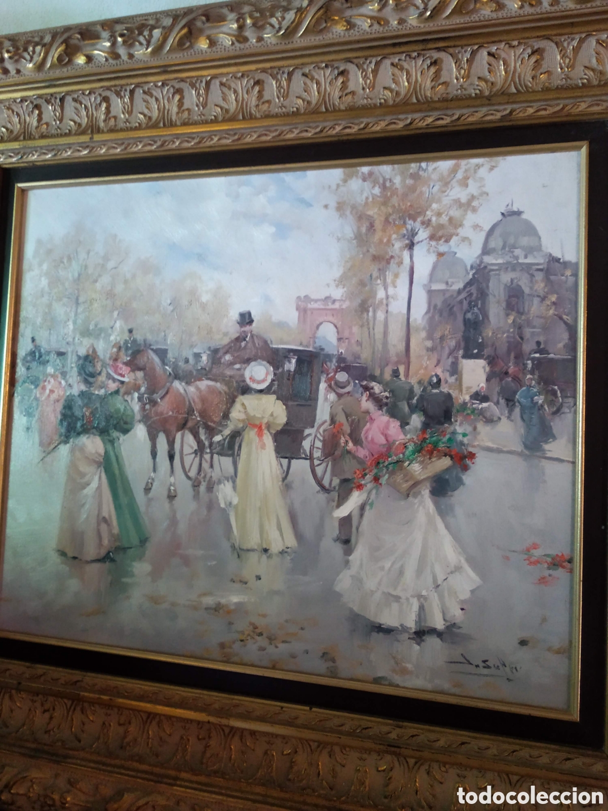 Arte: Cuadri j.soler en perfecto estado - Foto 4