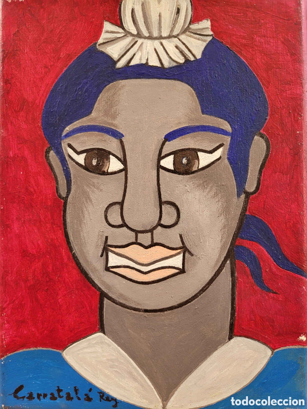 Arte: ERNESTO CARRATALA REY. OLEO SOBRE LIENZO . 22&times;16 CM