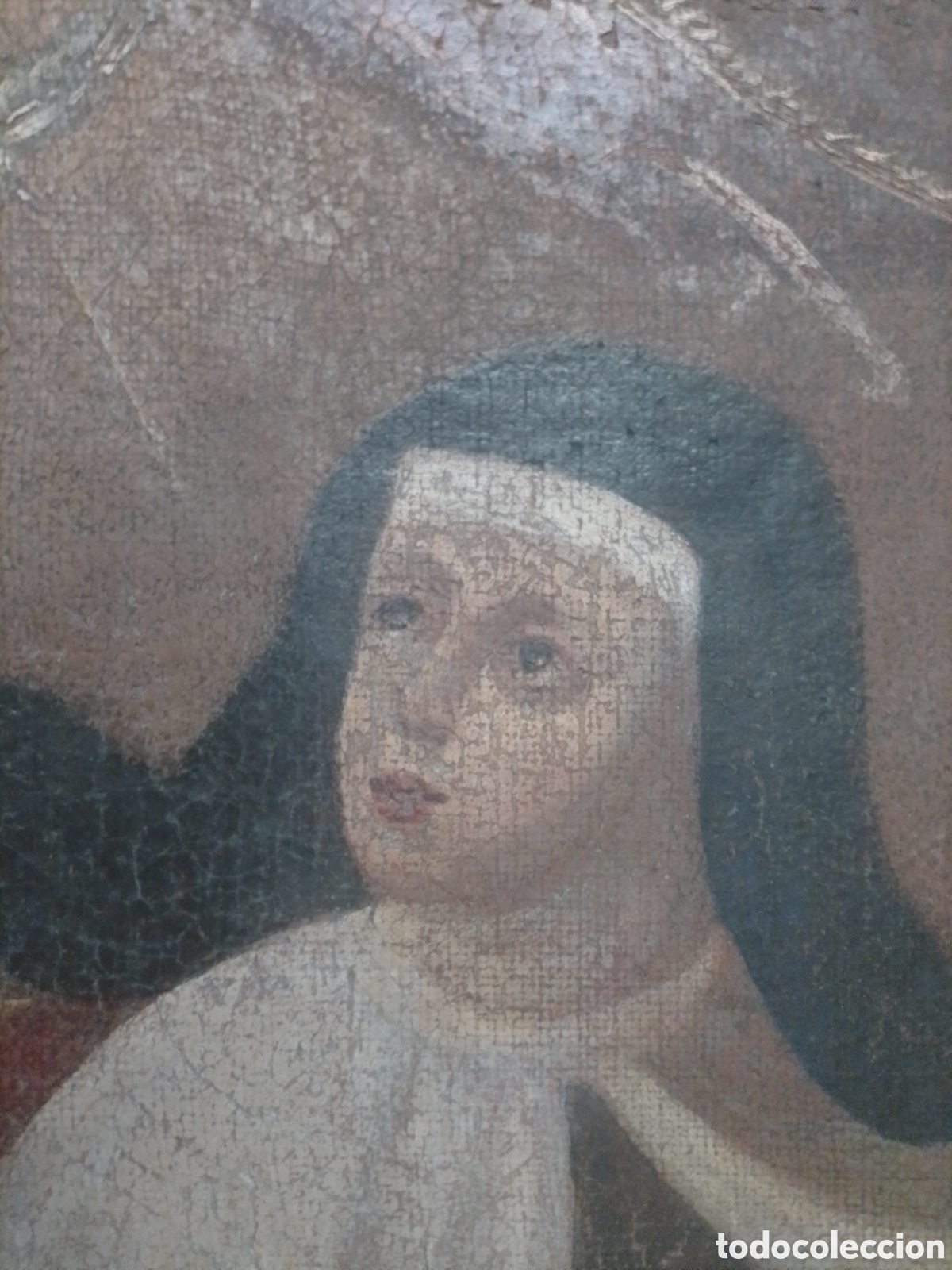 Arte: Cuadro religioso Sta. Teresa de Jes&uacute;s - Foto 2