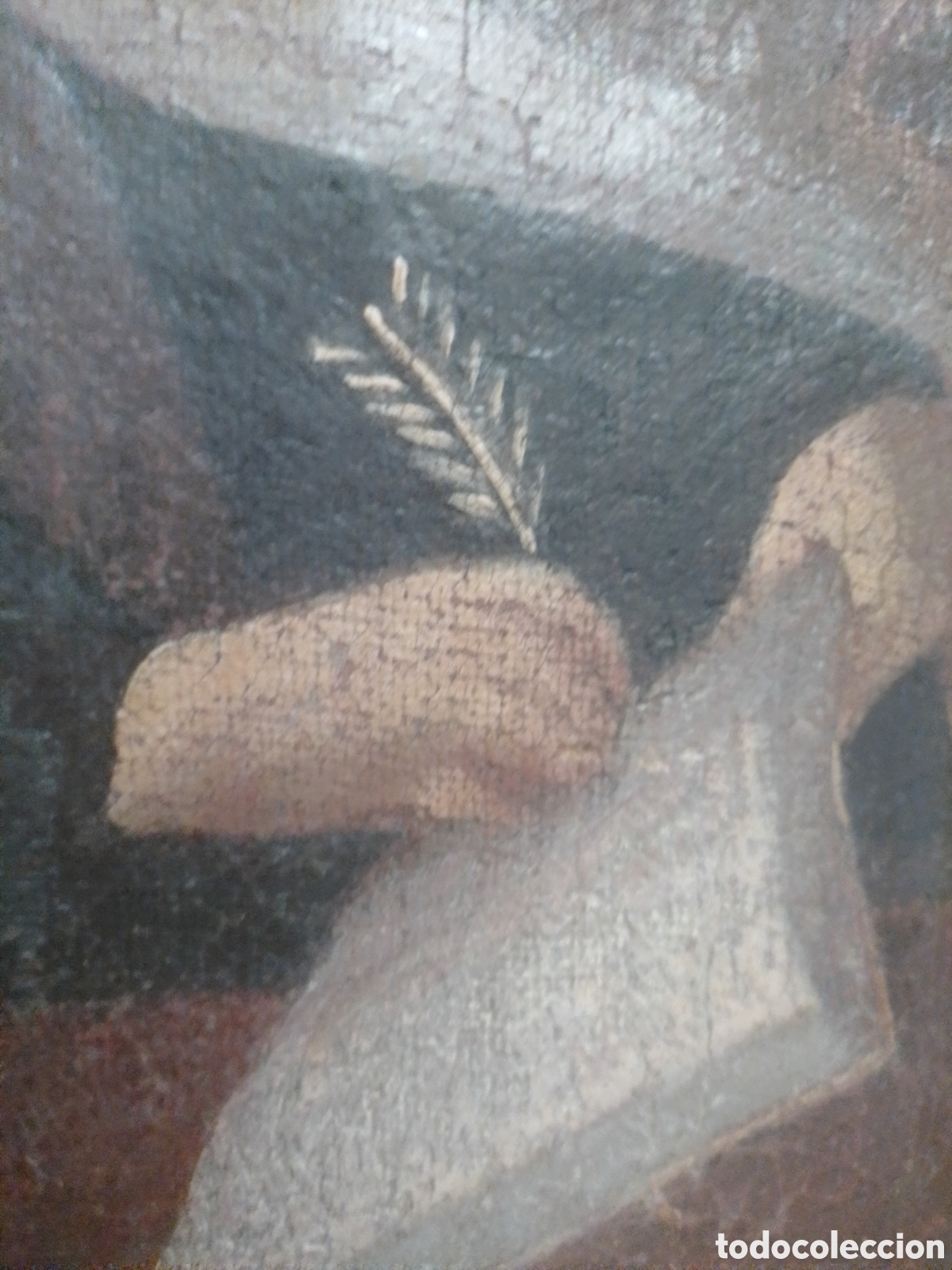 Arte: Cuadro religioso Sta. Teresa de Jes&uacute;s - Foto 3