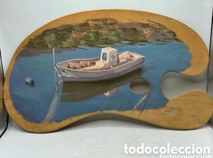 Arte: Oleo sobre paleta pintor - Foto 7