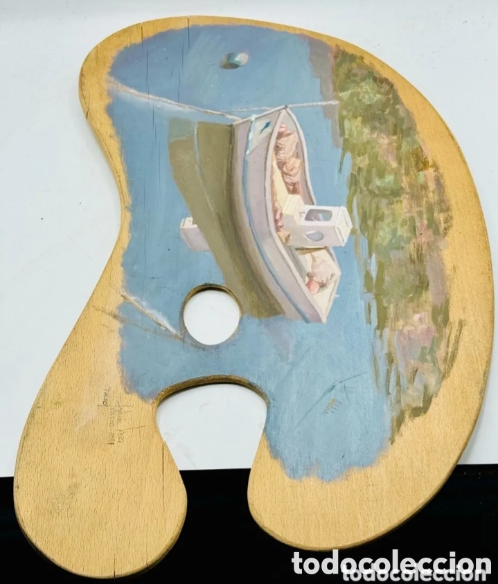 Arte: Oleo sobre paleta pintor - Foto 11