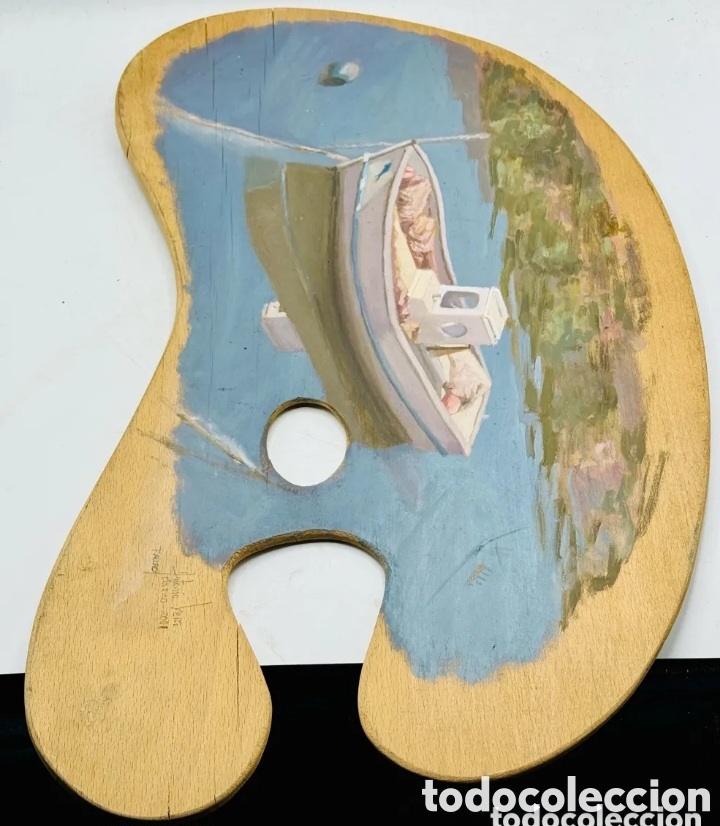 Arte: Oleo sobre paleta pintor - Foto 12