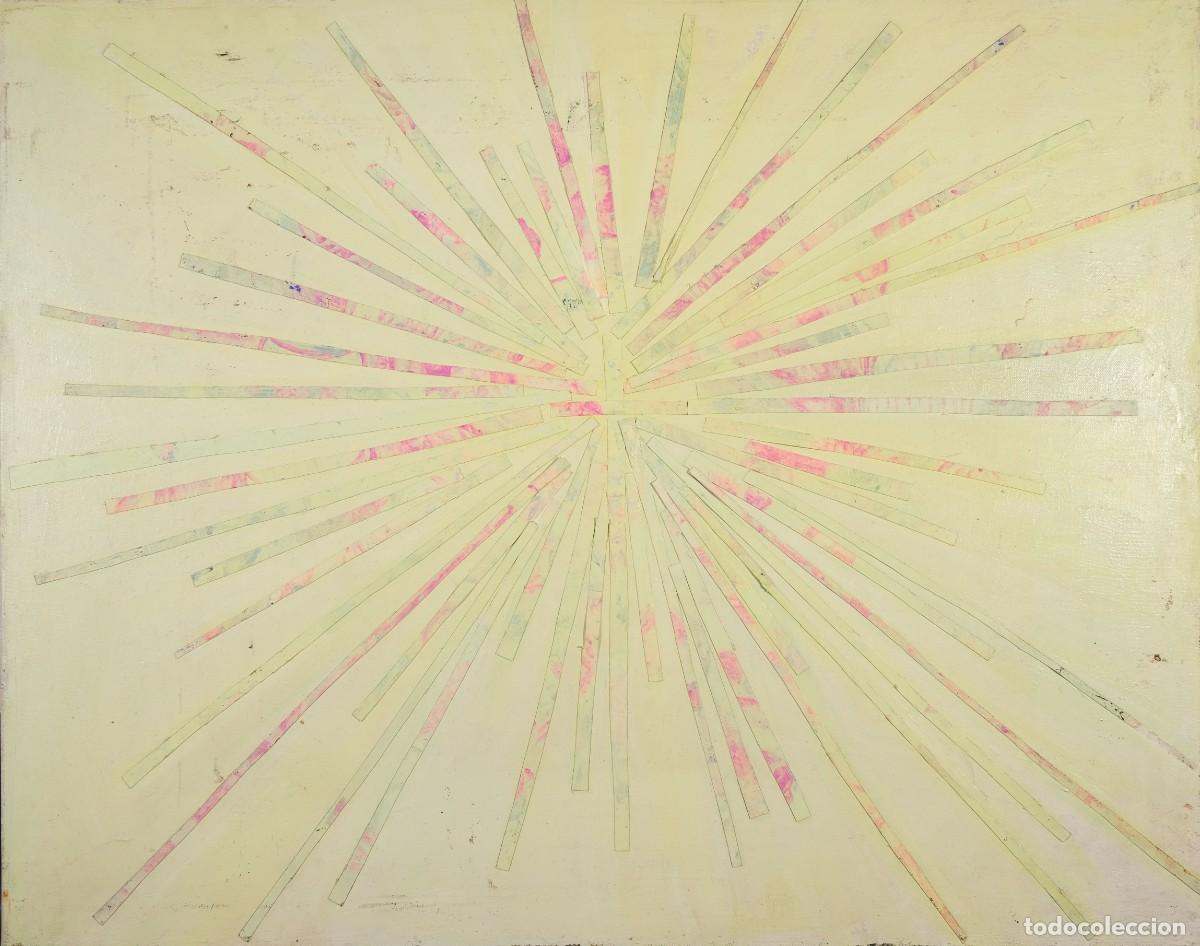 Arte: &Oacute;leo sobre lienzo, Composici&oacute;n sin firmar - Foto 1