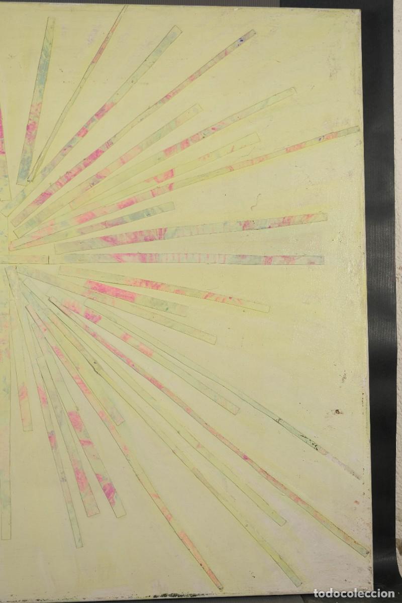Arte: &Oacute;leo sobre lienzo, Composici&oacute;n sin firmar - Foto 3