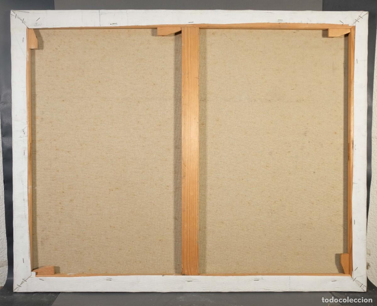 Arte: &Oacute;leo sobre lienzo, Composici&oacute;n sin firmar - Foto 7