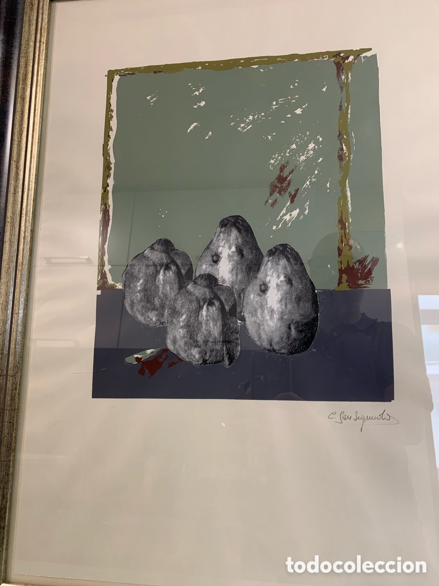 Arte: Cuadro membrillos Carmelo San Segundo - Foto 4