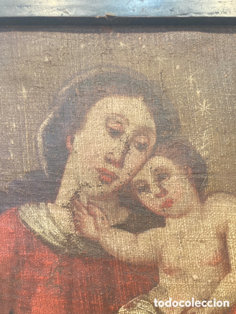 Arte: Marco antiguo con pintura - Foto 11