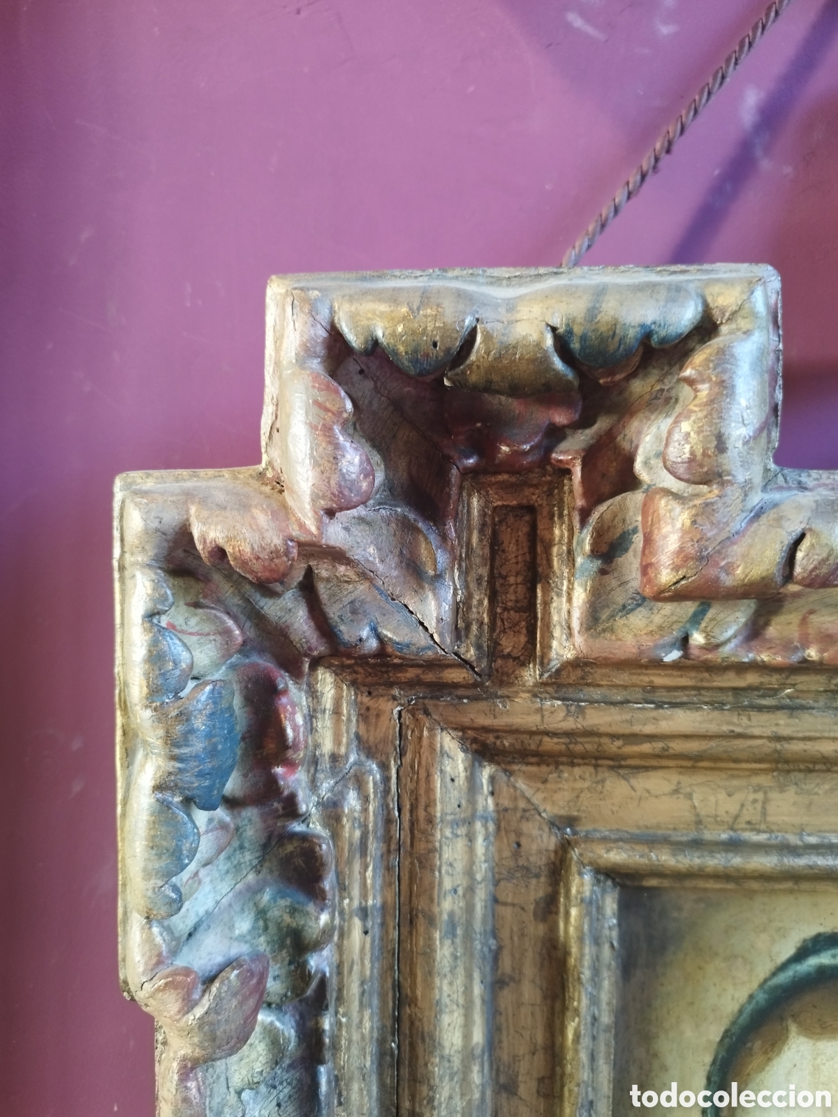 Arte: Cuadro &oacute;leo sobre cobre Madonna - Foto 9