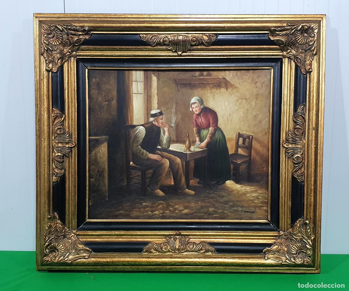 Arte: -Oleo sobre tabla firmado - Foto 1