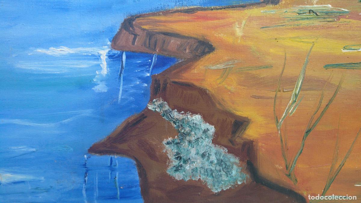Arte: Cuadro con paisaje al &oacute;leo. - Foto 6