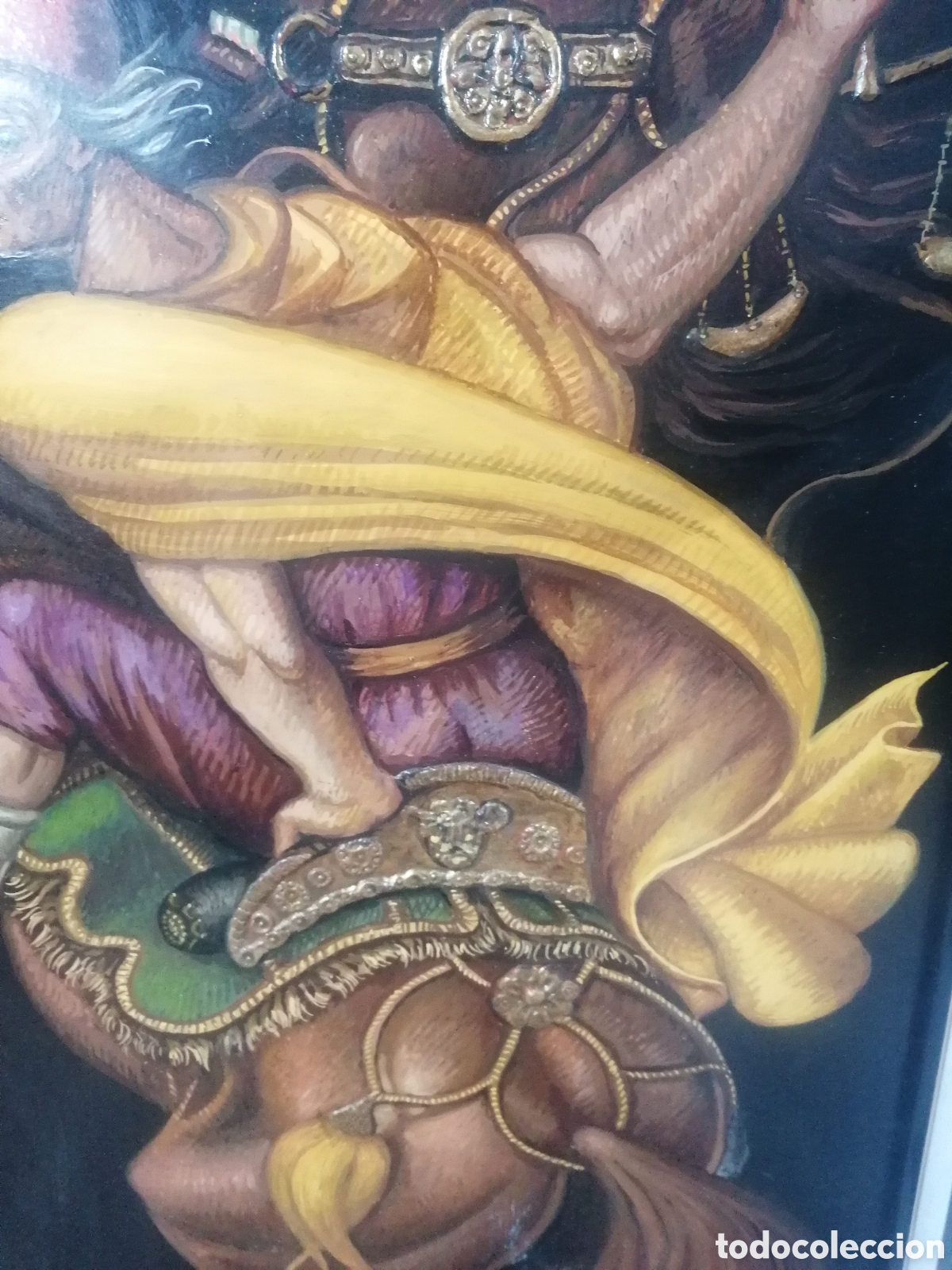 Arte: &Oacute;leo sobre tabla &rdquo; 4 jinetes del apocalipsis&rdquo; - Foto 10
