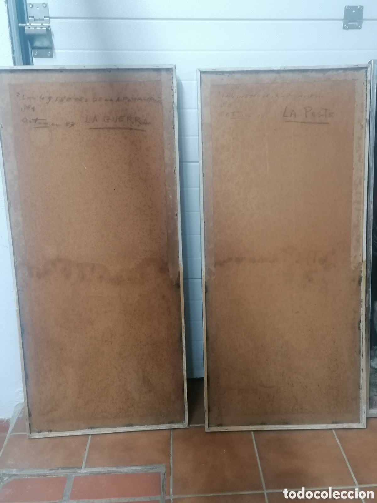 Arte: &Oacute;leo sobre tabla &rdquo; 4 jinetes del apocalipsis&rdquo; - Foto 13
