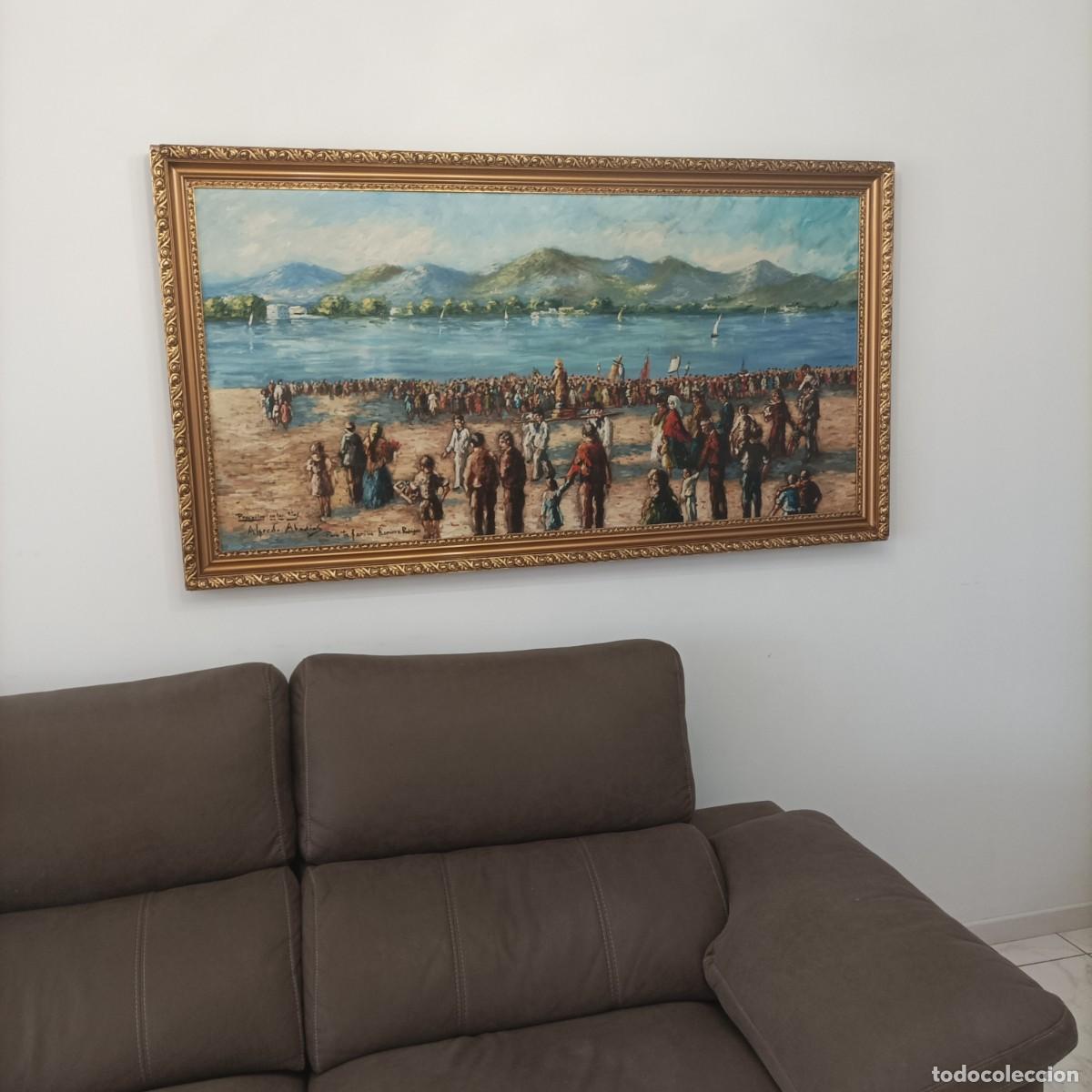 Arte: Cuadro Procesi&oacute;n en Las Rias (Galicia) - Foto 2