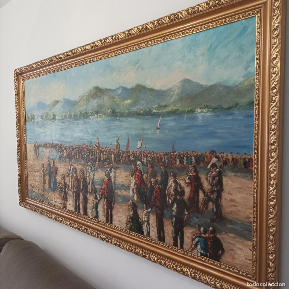 Arte: Cuadro Procesi&oacute;n en Las Rias (Galicia) - Foto 4