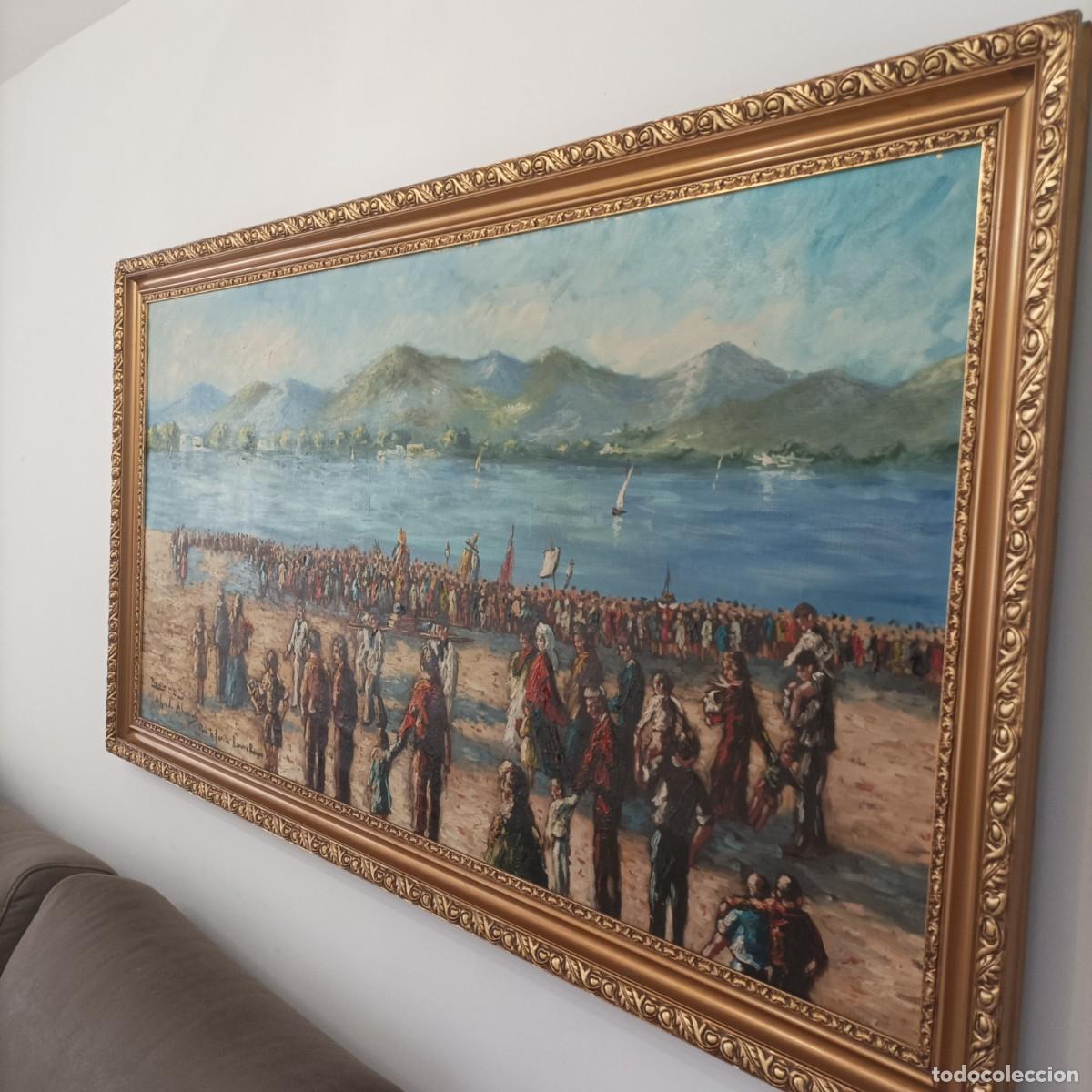 Arte: Cuadro Procesi&oacute;n en Las Rias (Galicia) - Foto 5