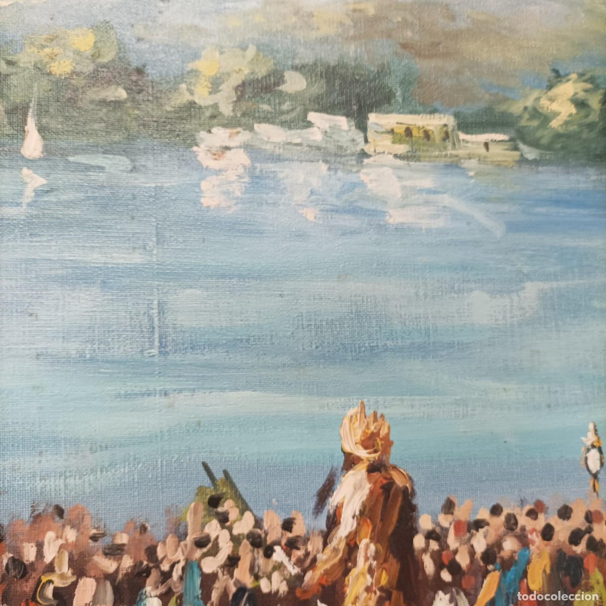 Arte: Cuadro Procesi&oacute;n en Las Rias (Galicia) - Foto 6