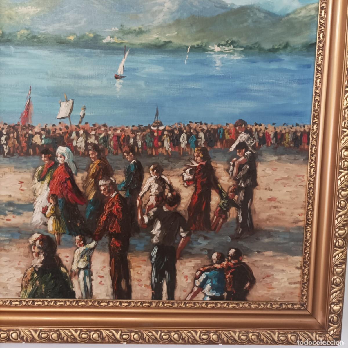 Arte: Cuadro Procesi&oacute;n en Las Rias (Galicia) - Foto 18