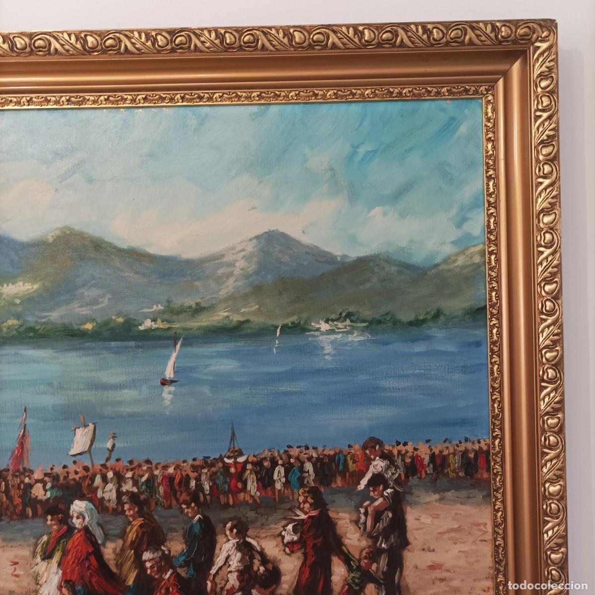 Arte: Cuadro Procesi&oacute;n en Las Rias (Galicia) - Foto 19