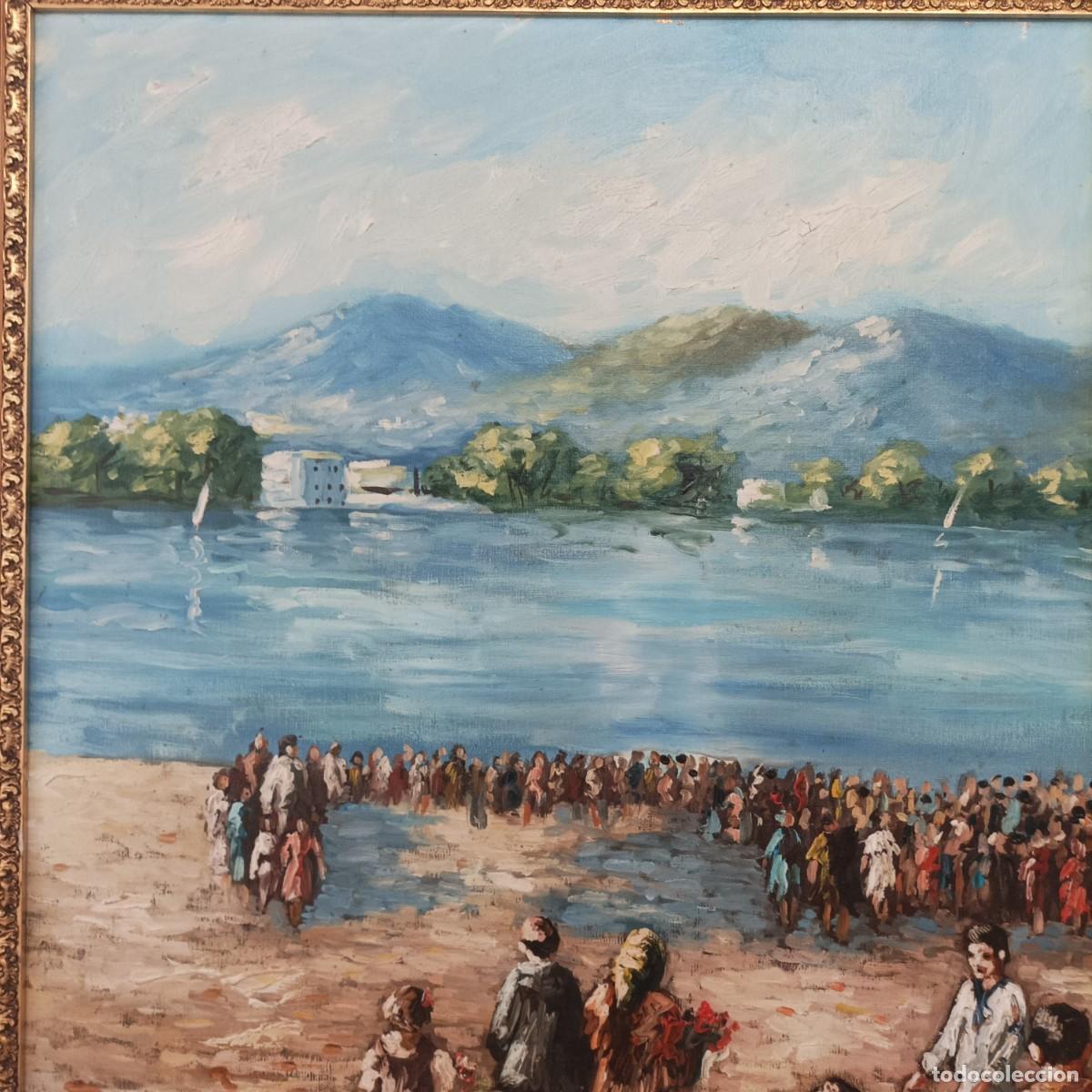 Arte: Cuadro Procesi&oacute;n en Las Rias (Galicia) - Foto 21