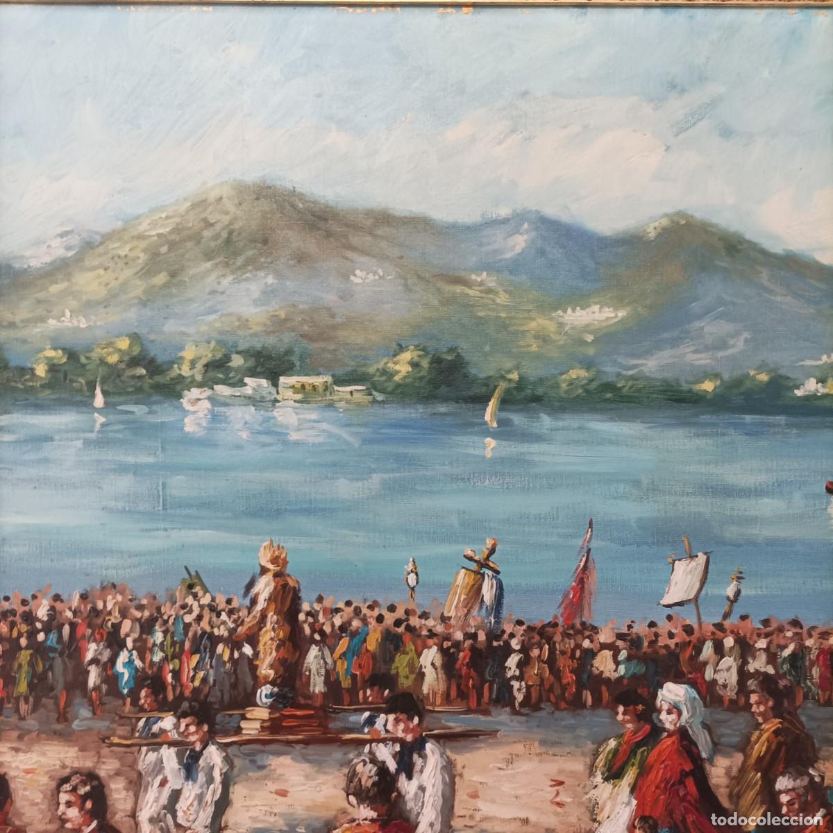 Arte: Cuadro Procesi&oacute;n en Las Rias (Galicia) - Foto 22