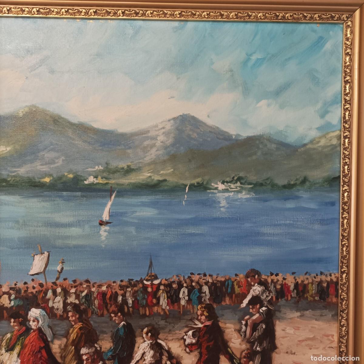 Arte: Cuadro Procesi&oacute;n en Las Rias (Galicia) - Foto 23
