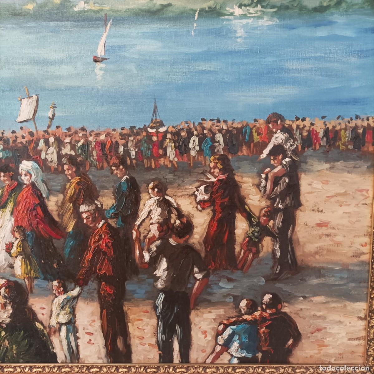 Arte: Cuadro Procesi&oacute;n en Las Rias (Galicia) - Foto 24