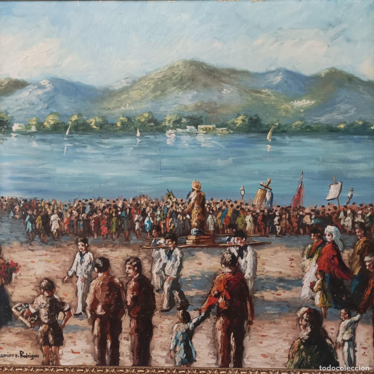 Arte: Cuadro Procesi&oacute;n en Las Rias (Galicia) - Foto 30
