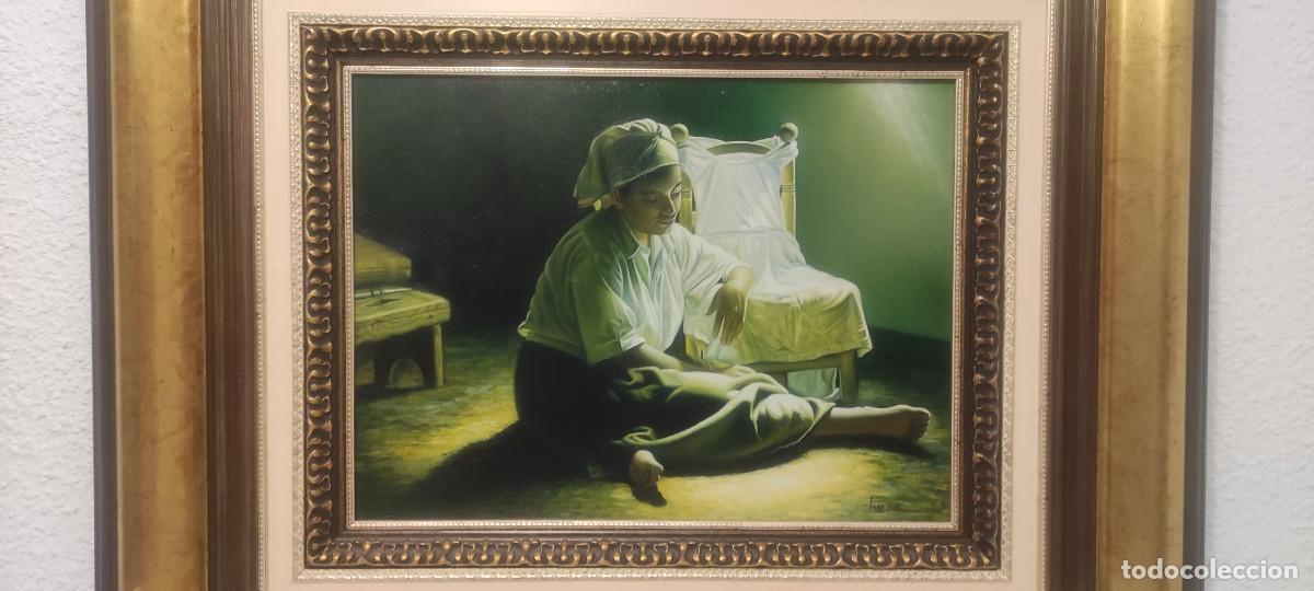 Arte: Cuadro de Lucas Mir. Buen estado - Foto 2