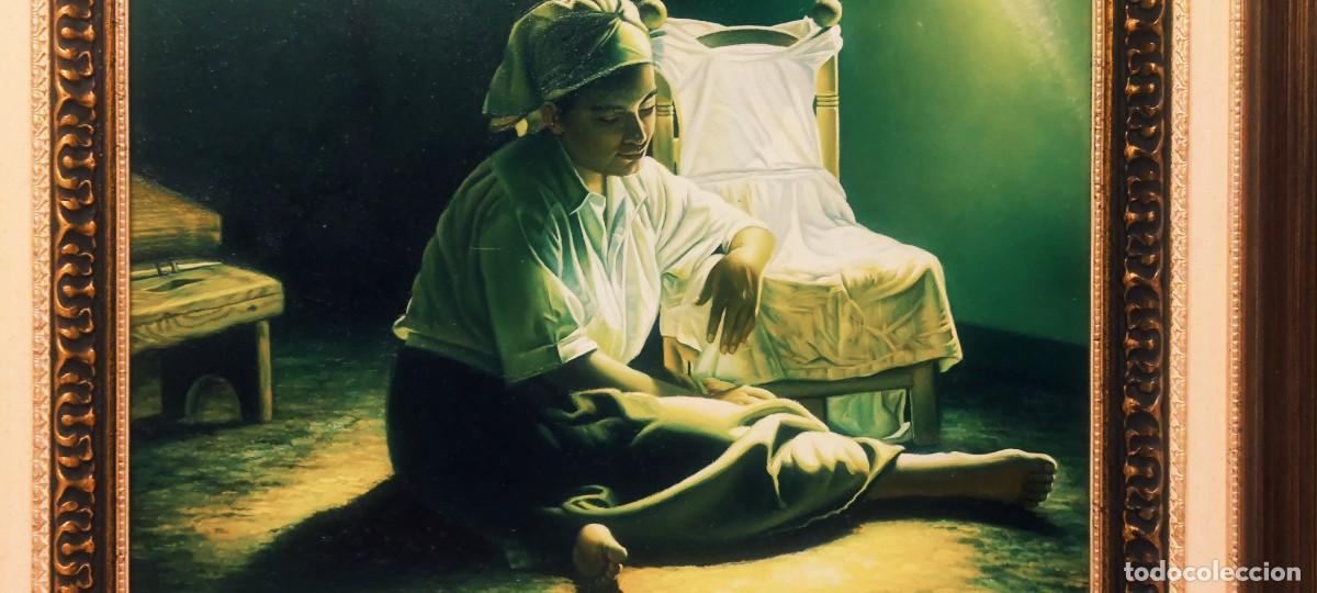 Arte: Cuadro de Lucas Mir. Buen estado - Foto 4