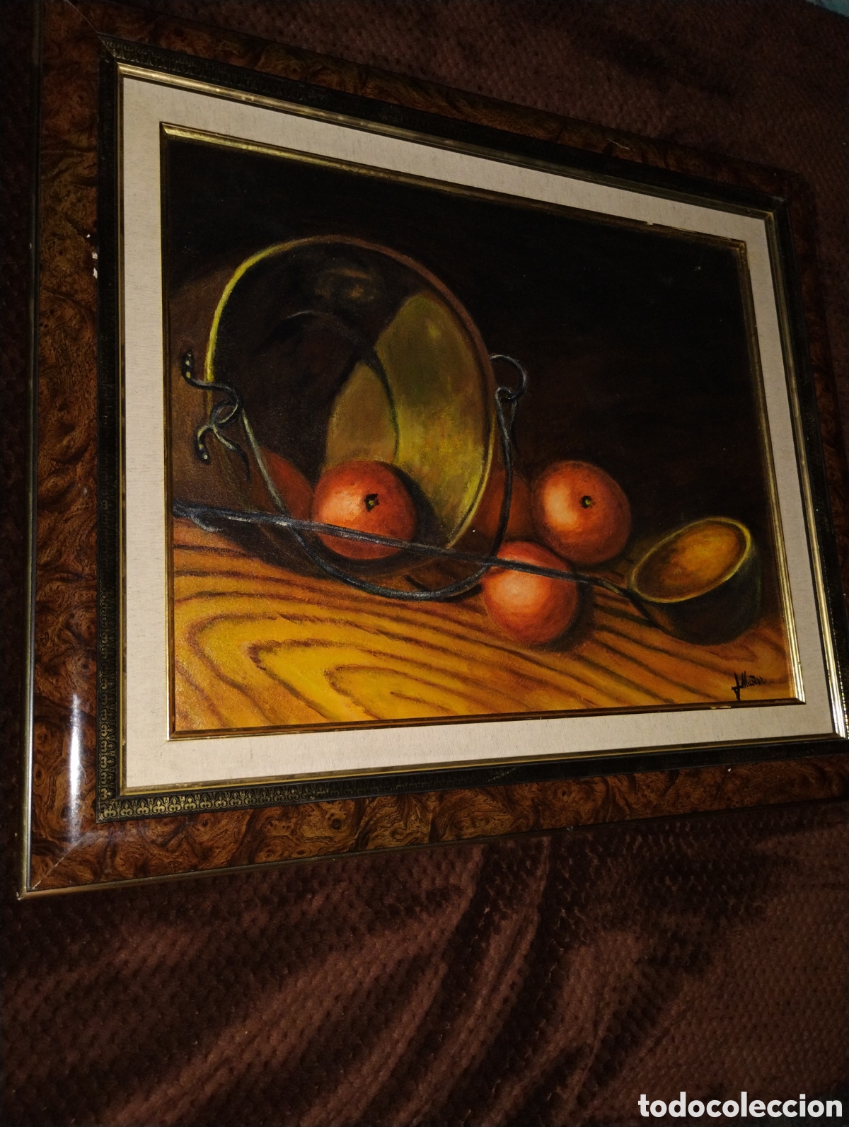Arte: Bodeg&oacute;n 67cmx 57cm Tabla - Foto 3