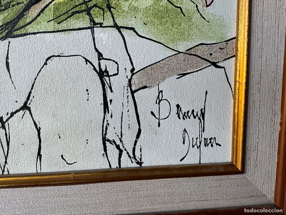 Arte: CUADRO ENMARCADO DE BERNARD DUFOUR - REF 5 - Foto 4