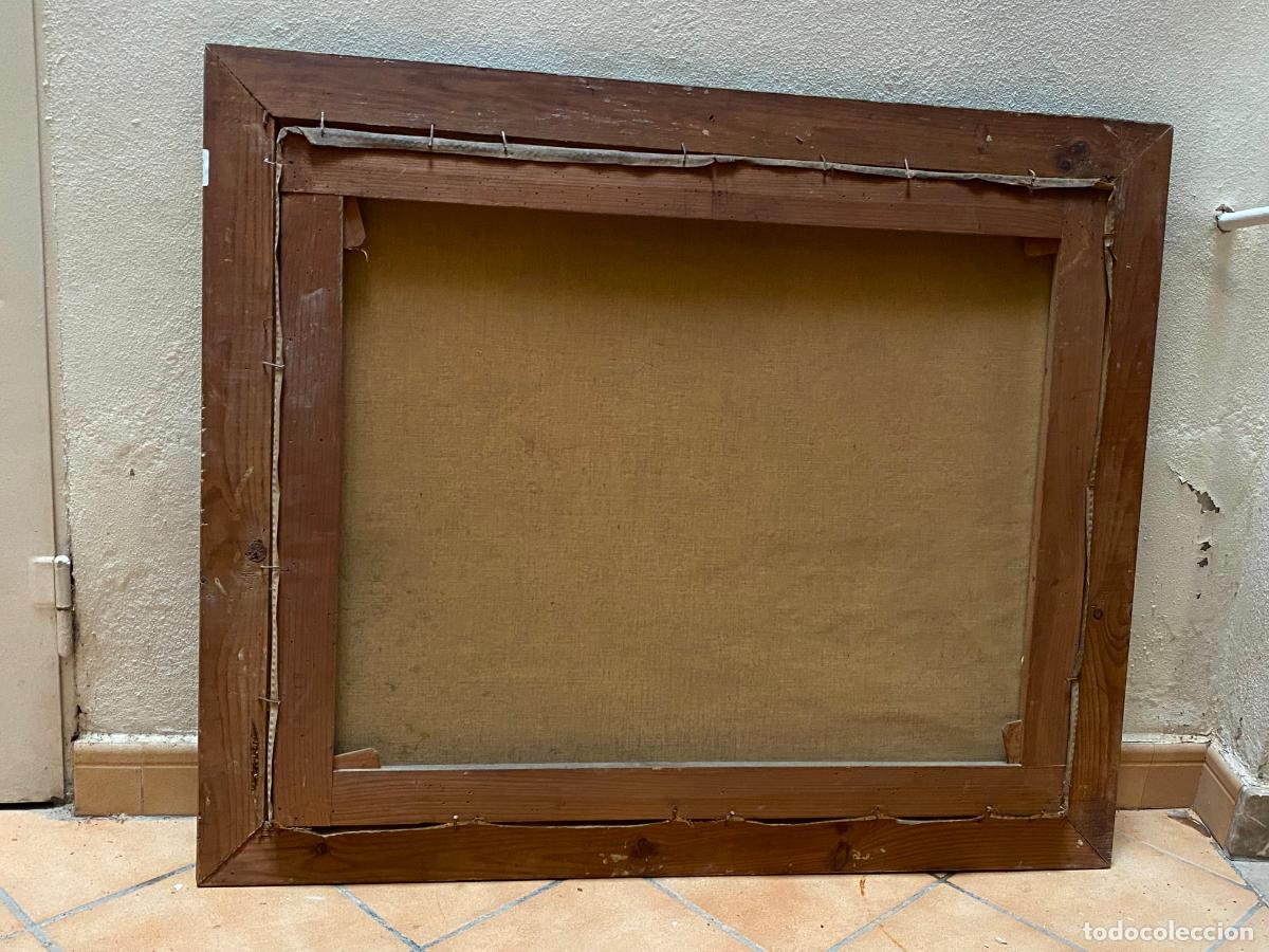 Arte: oleo sobre lienzo escuela de mallorca bodegon - Foto 4