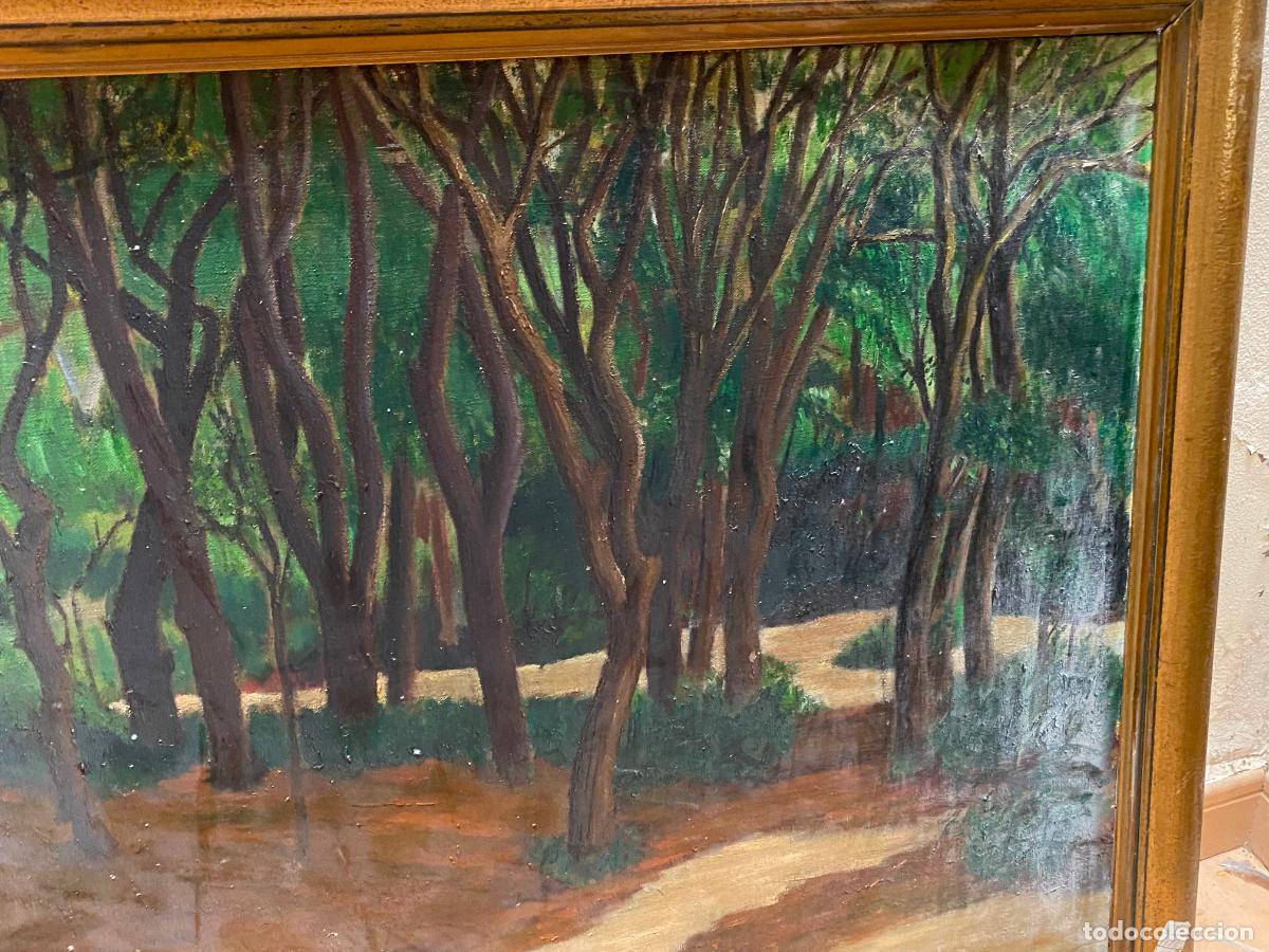 Arte: oleo sobre lienzo escuela de mallorca - Foto 2