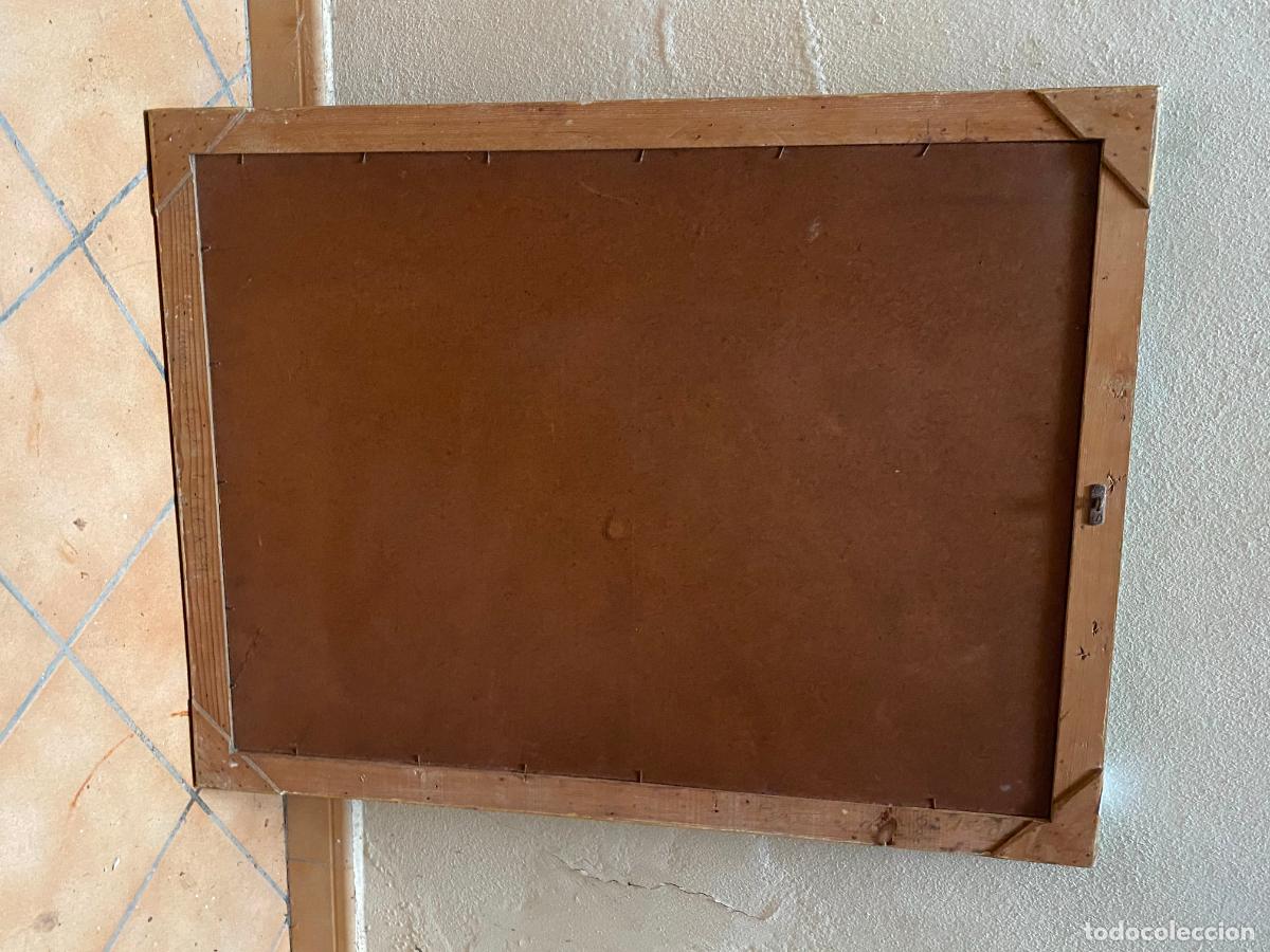 Arte: oleo sobre lienzo escuela de mallorca - Foto 4