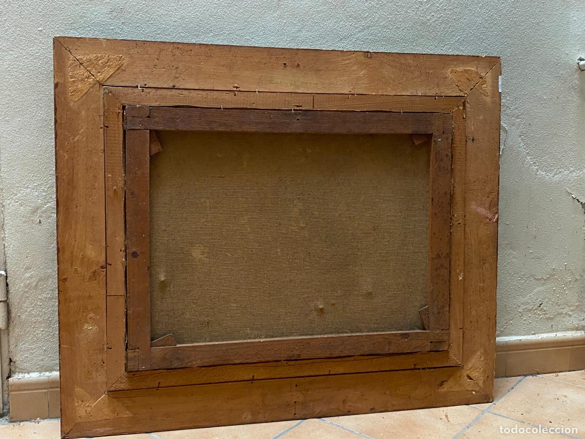 Arte: oleo sobre lienzo escuela de mallorca - Foto 4