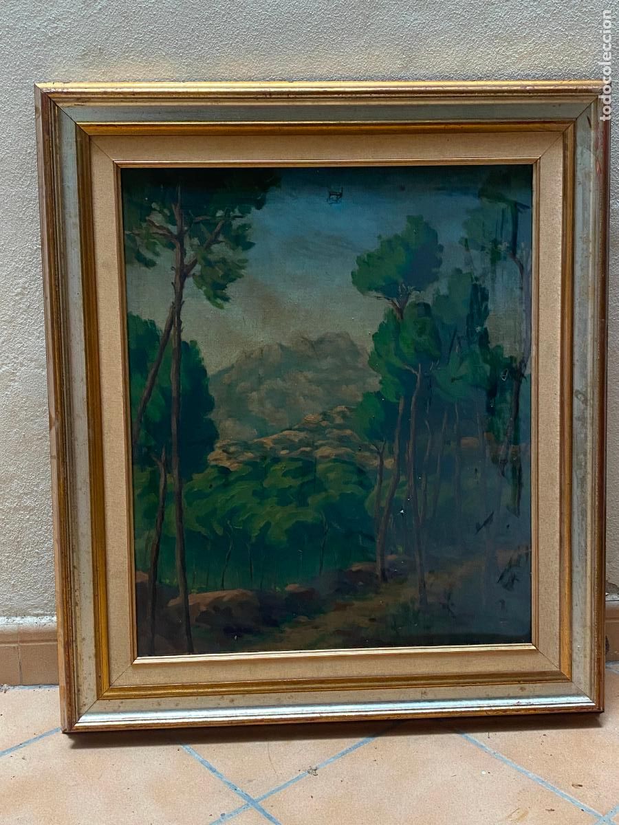 Arte: oleo sobre lienzo paisaje - Foto 1