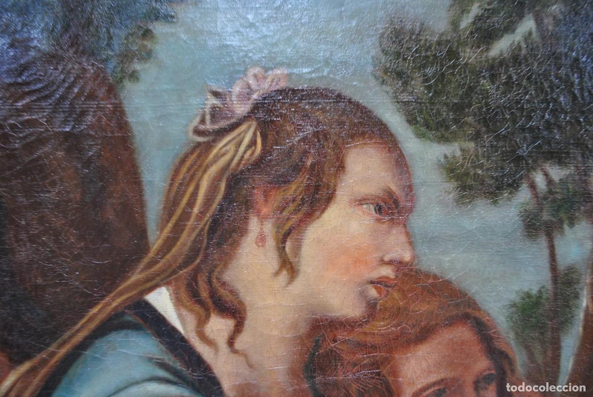 Arte: &Oacute;LEO SOBRE LIENZO REBECA Y ELIEZER - Foto 12
