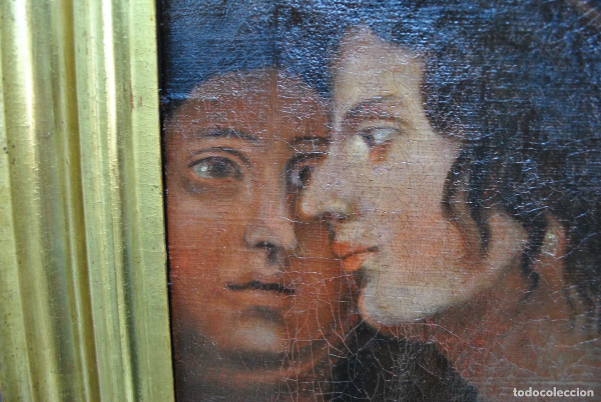 Arte: &Oacute;LEO SOBRE LIENZO REBECA Y ELIEZER - Foto 14