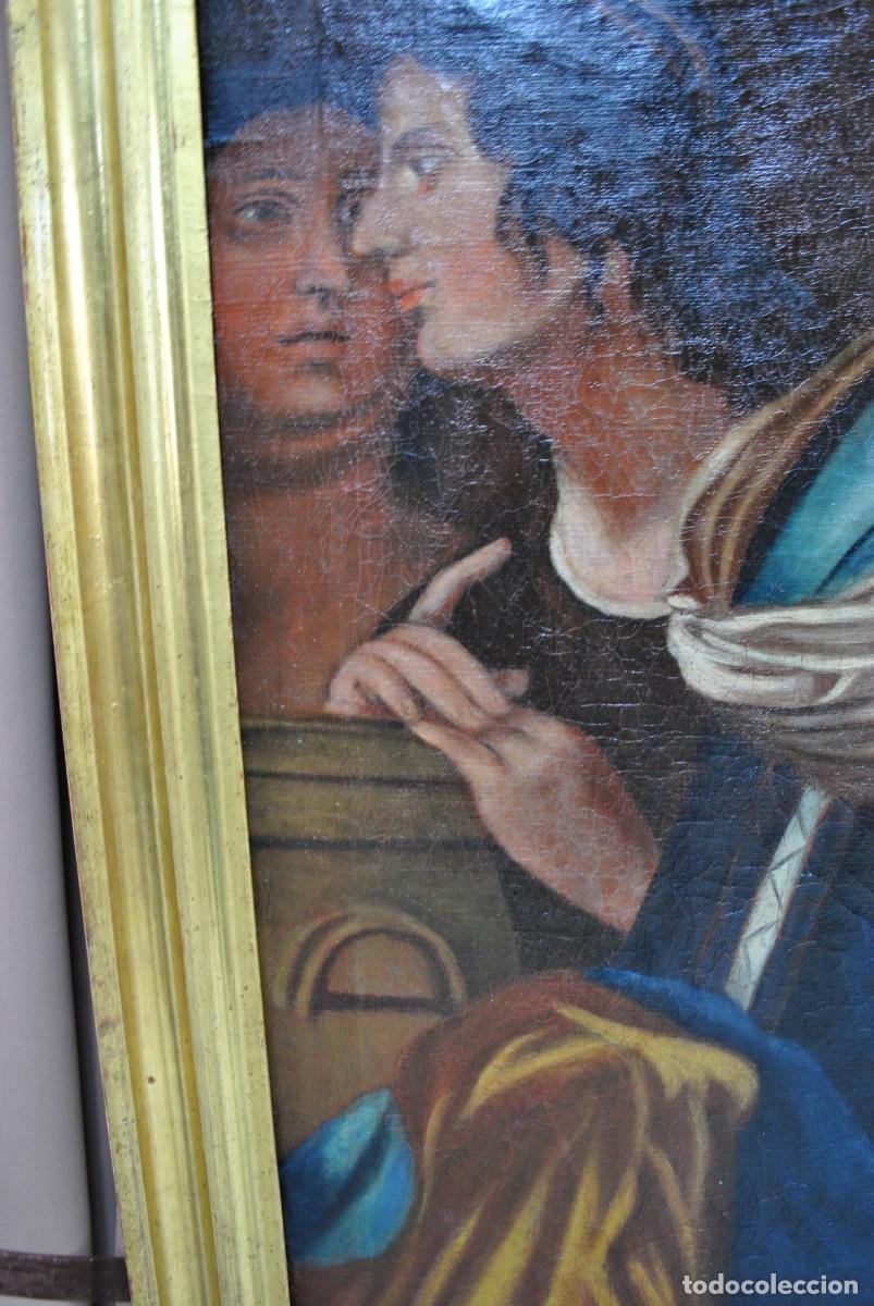 Arte: &Oacute;LEO SOBRE LIENZO REBECA Y ELIEZER - Foto 15