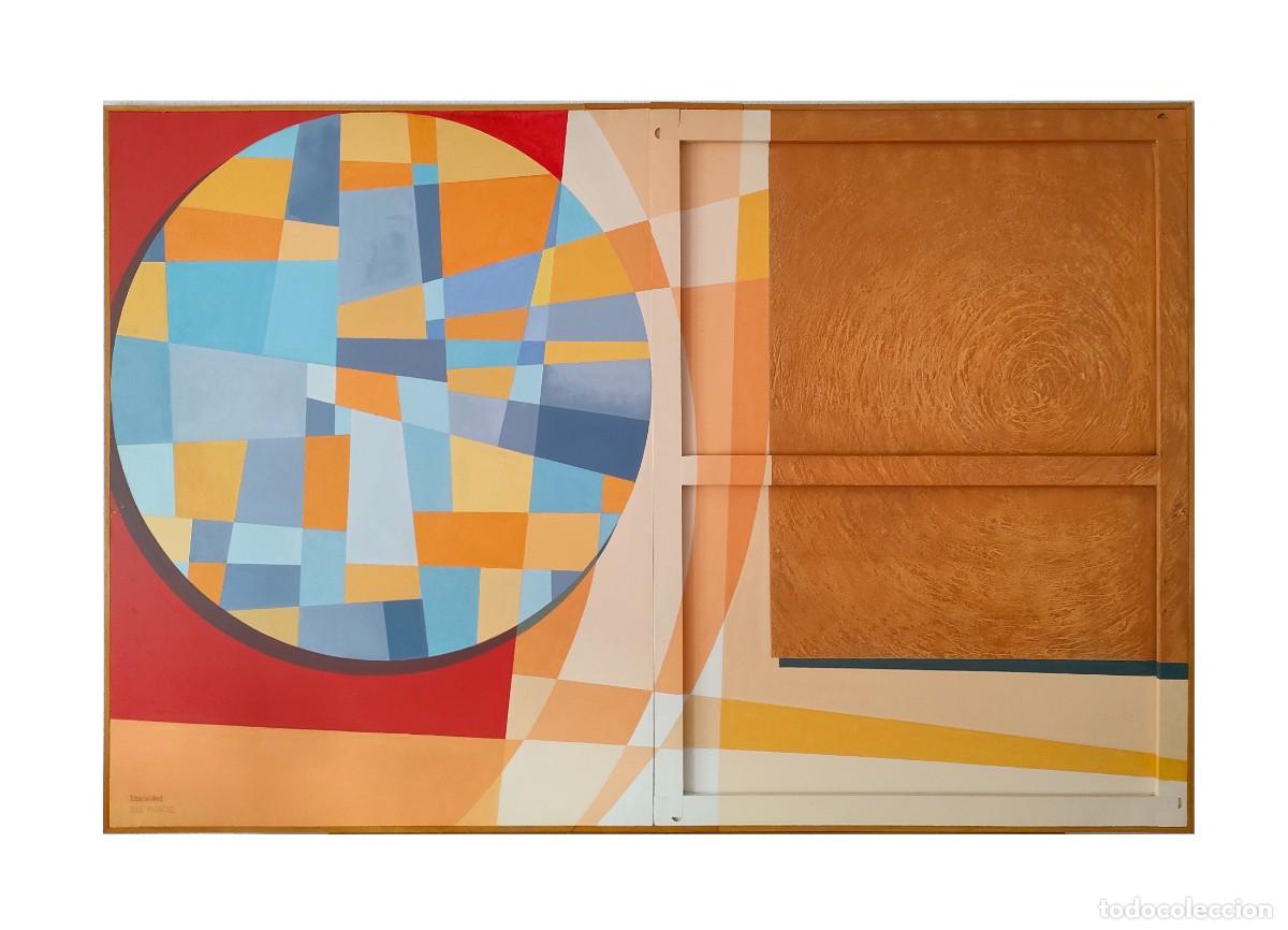 Arte: UBICUIDAD. Arte Abstracto. 116 x 178 cms. Obra original 7AN MARTZ