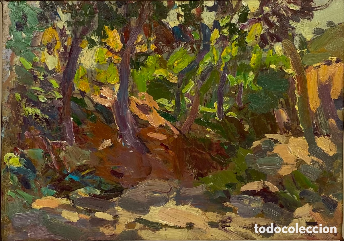 JOSE CAMPILLO SOLANO (Algar, Murcia 1903 - Barcelona, 1968) - PINTADO A  DOBLE CARA