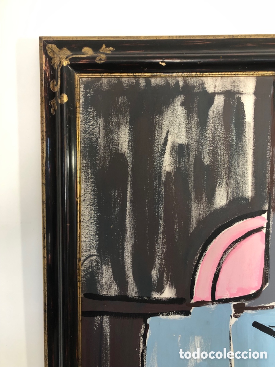 Arte: Acr&iacute;lico sobre lienzo y marco policromado - Foto 10