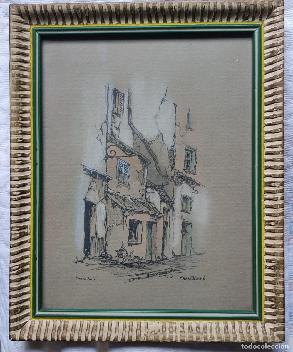 Arte: Cuadro Fran-Bar&oacute;. 1926-2000 Par&iacute;s - Foto 1