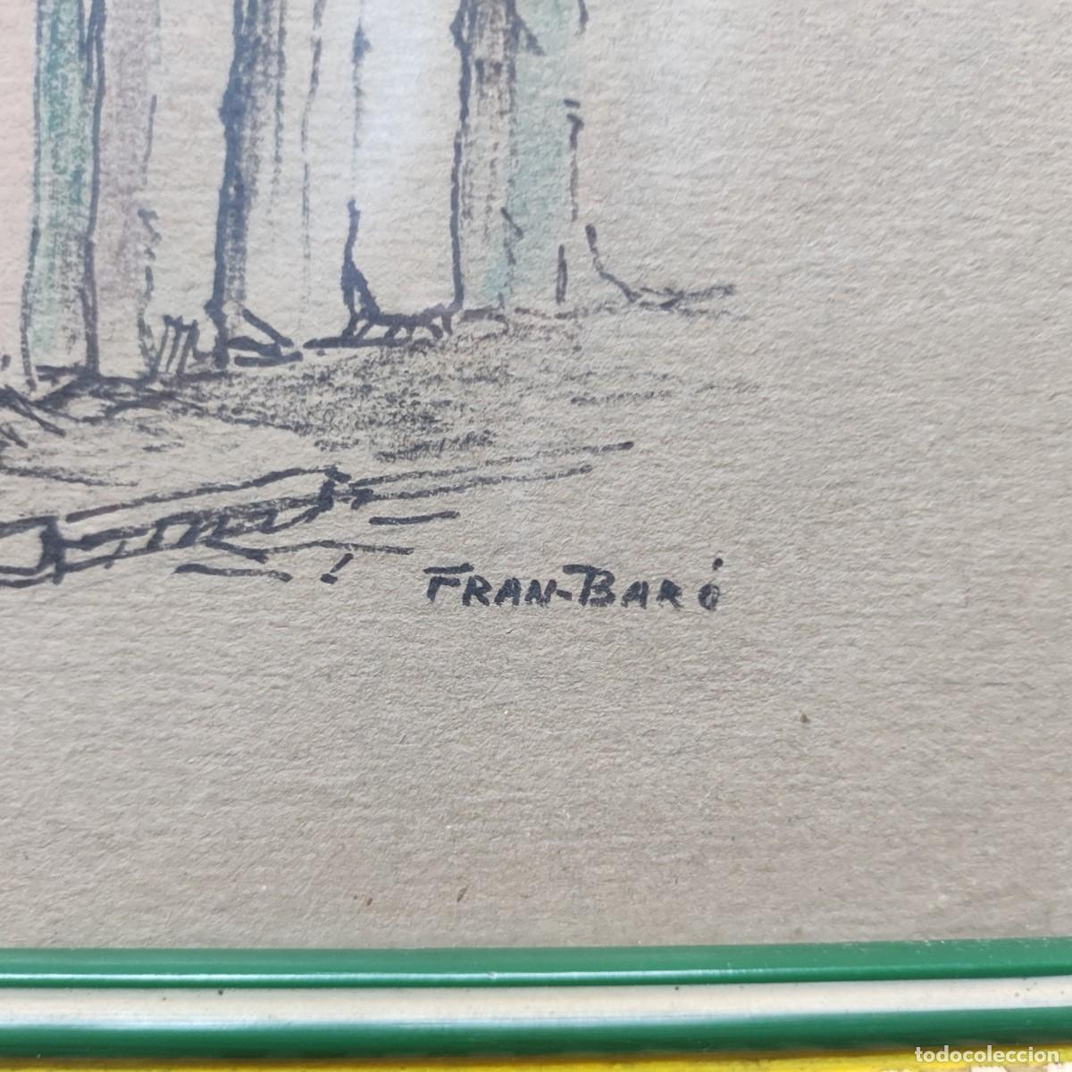 Arte: Cuadro Fran-Bar&oacute;. 1926-2000 Par&iacute;s - Foto 2