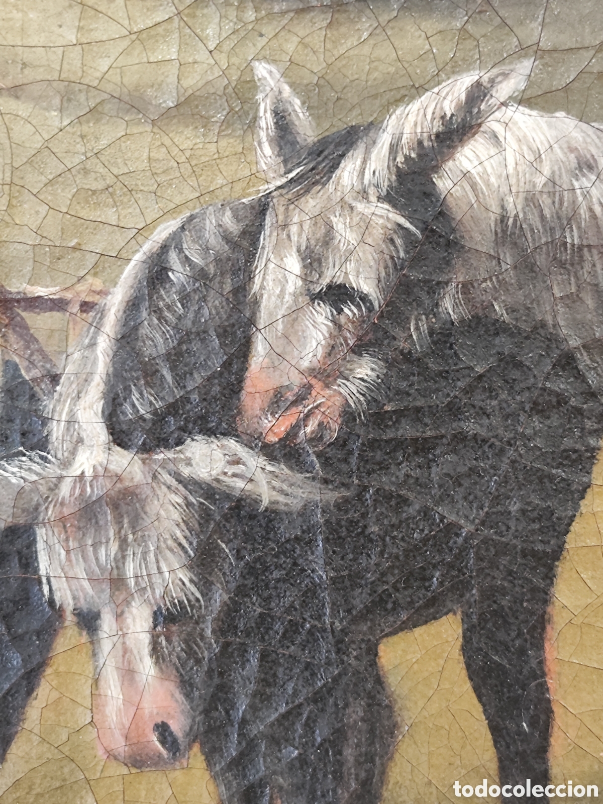 Arte: Ram&oacute;n Taboada. &Oacute;leo sobre lienzo siglo XIX. - Foto 14