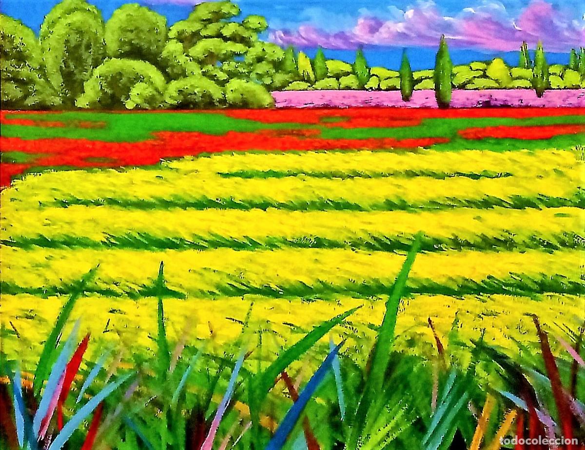 Kunst: ANGEL ARRIBAS - PAISAJE EN VERDE